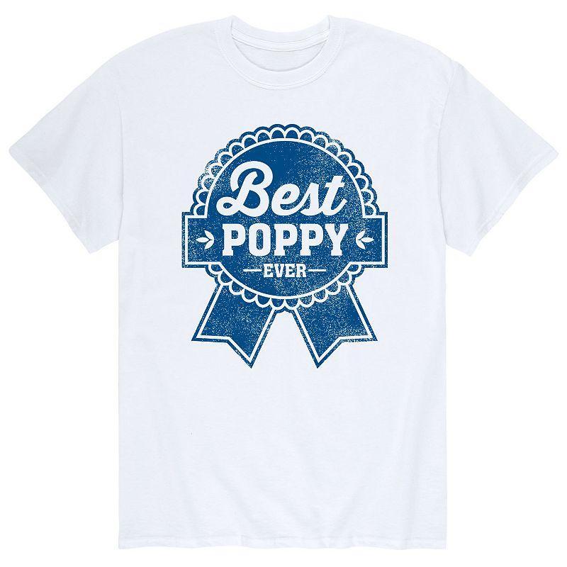 Mens Beer Label Best Poppy Tee Product Image