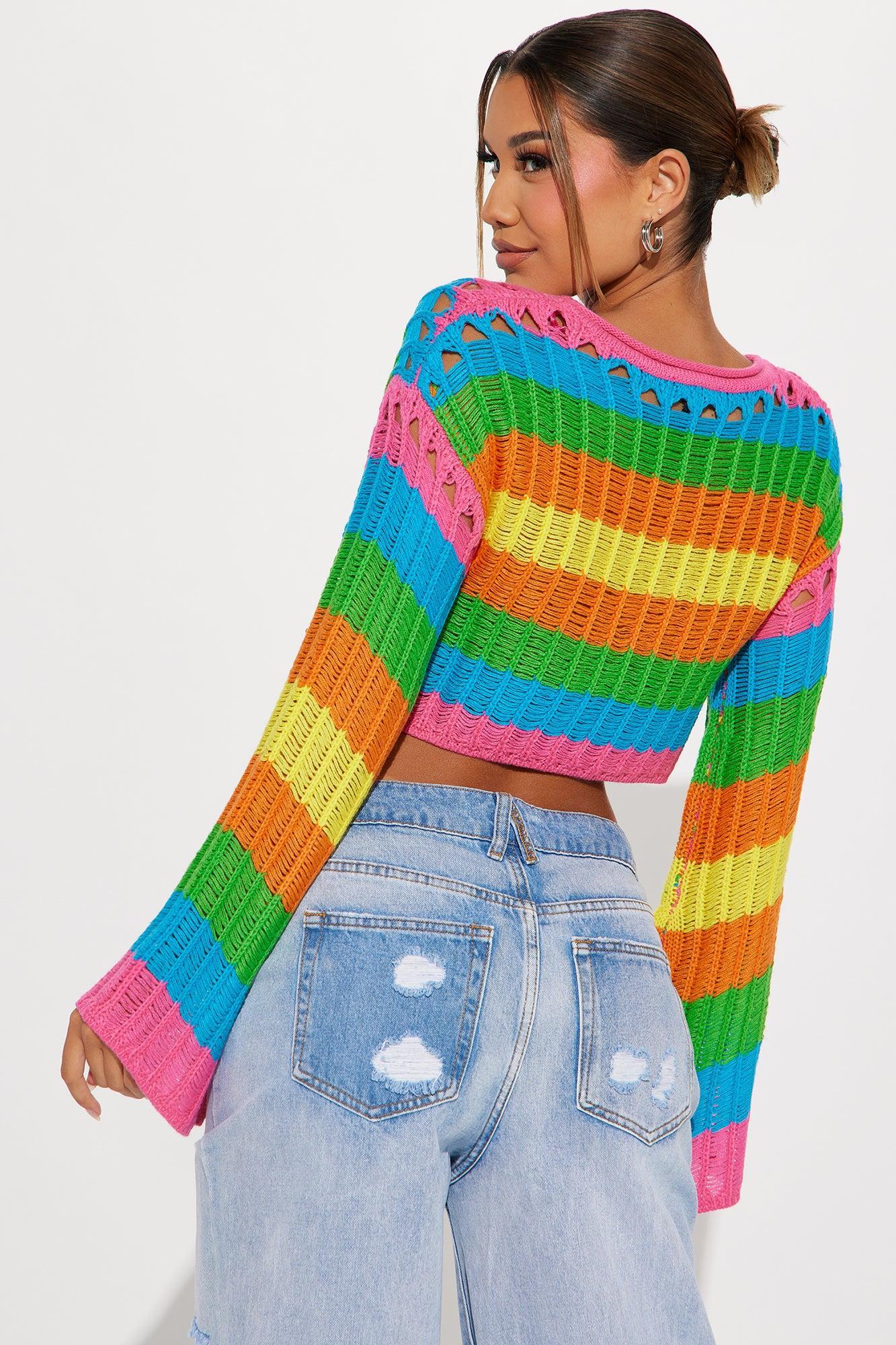 Day By Day Sweater - Multi Color Product Image