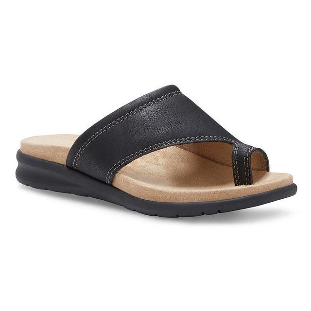 Eastland Dallas Womens Thong Sandals Black Product Image
