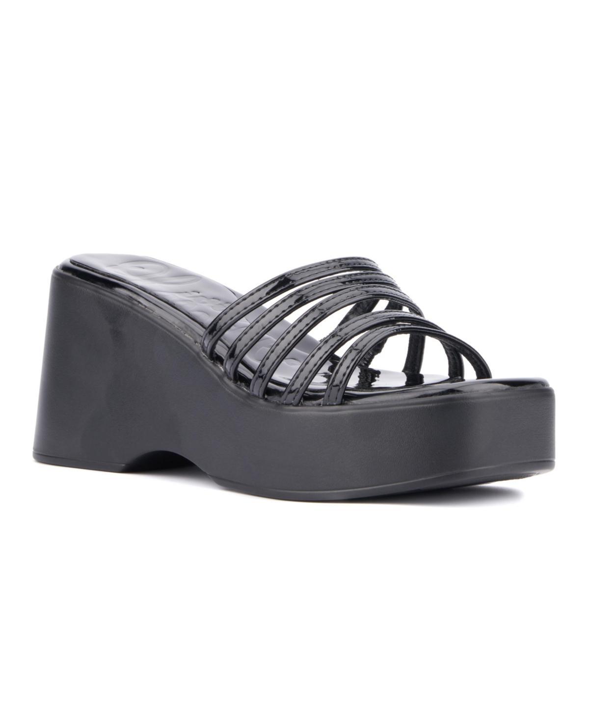 Olivia Miller Womens Dreamer Wedge Sandal Product Image