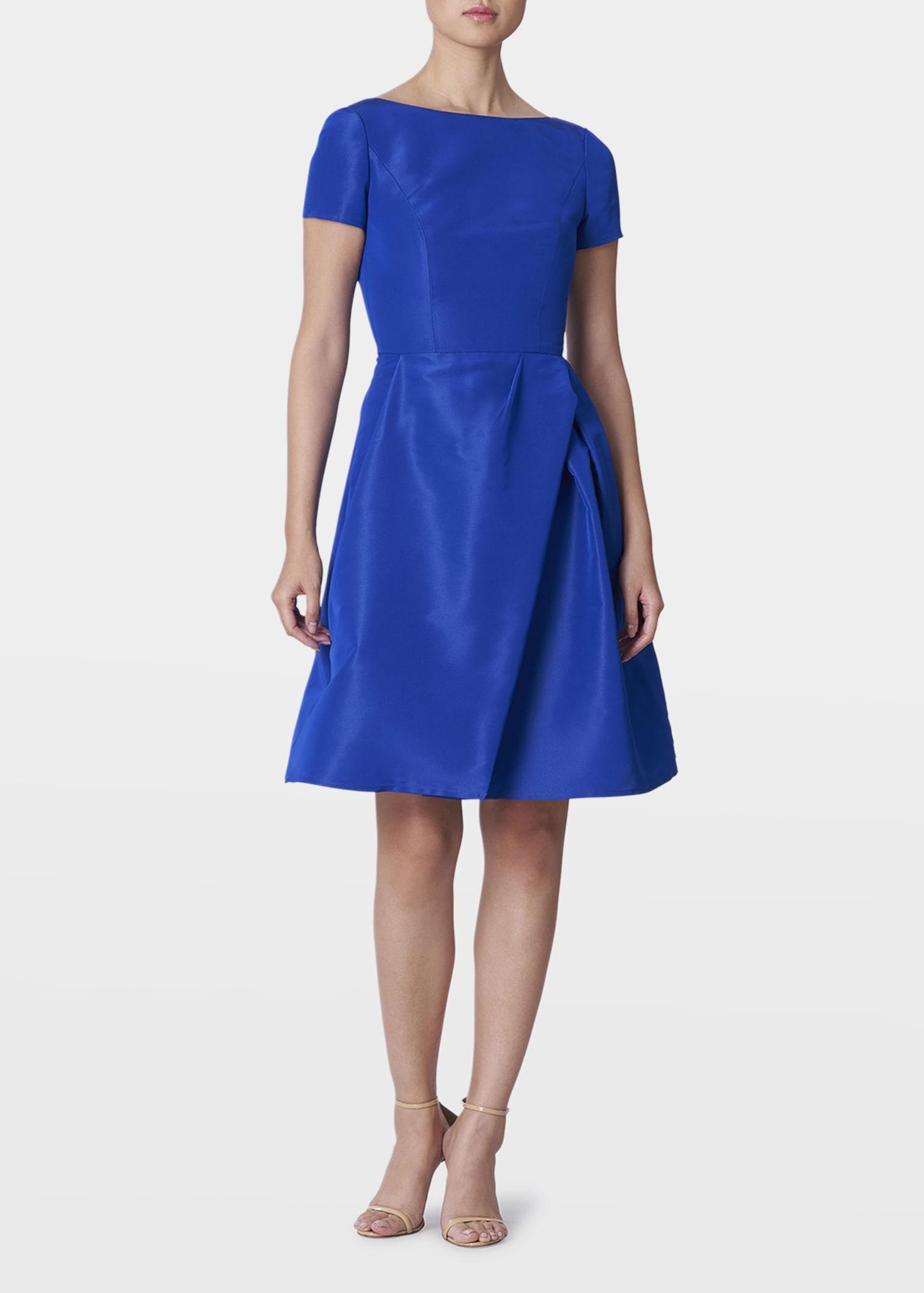 Womens Icon Silk Faille Cocktail Dress Product Image