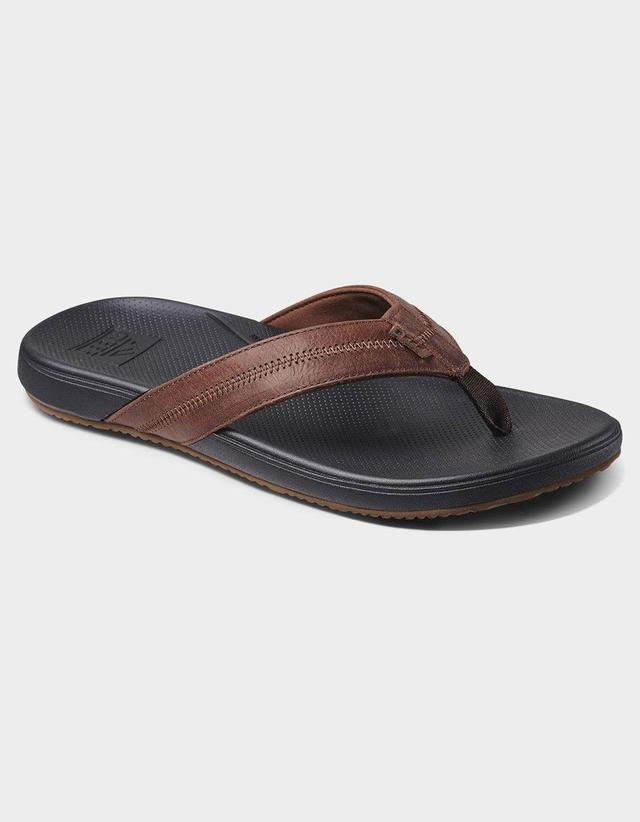 REEF Cushion Phantom 2.0 Leather Mens Sandals Product Image