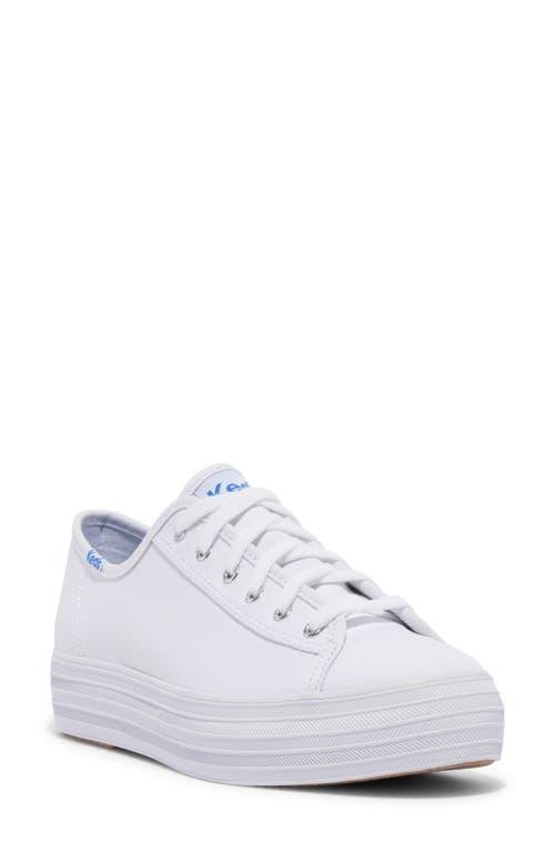 Keds Triple Kick Canvas Women's Lace up casual Shoes Product Image