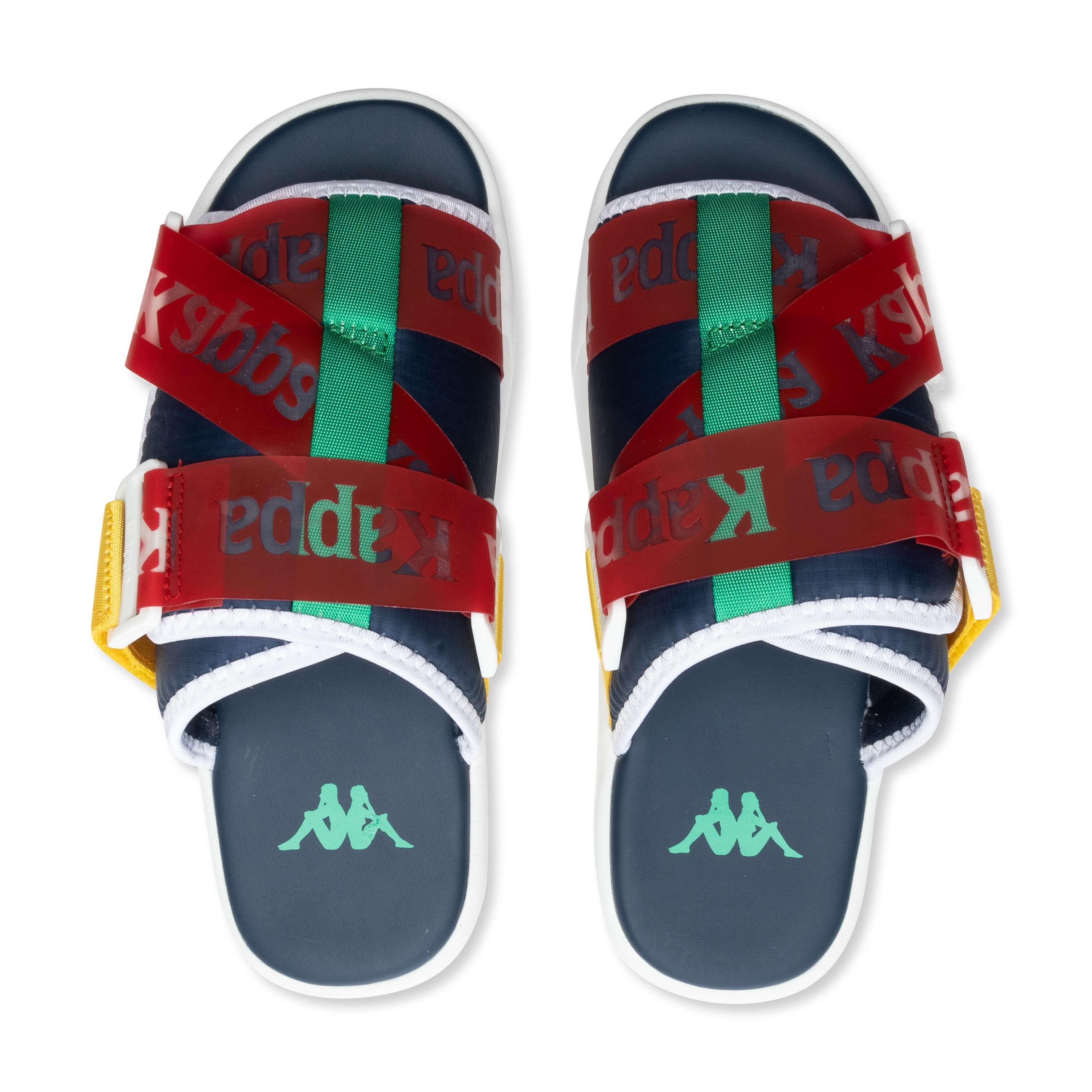 Authentic Mitel 1 Sandals - Dark Blue/Red Male Product Image