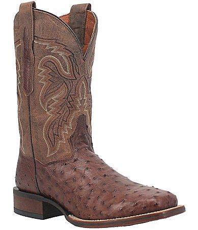 Dan Post Mens Alamosa 11 Full Quill Ostrich Western Boots Product Image