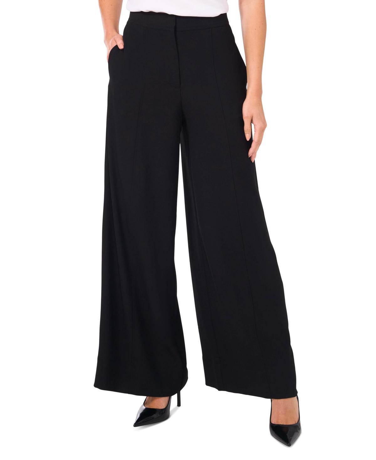 CeCe Womens Pleated Wide-Leg Pants product image