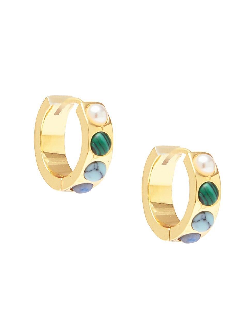 Petra Huggie Hoop Earrings Product Image