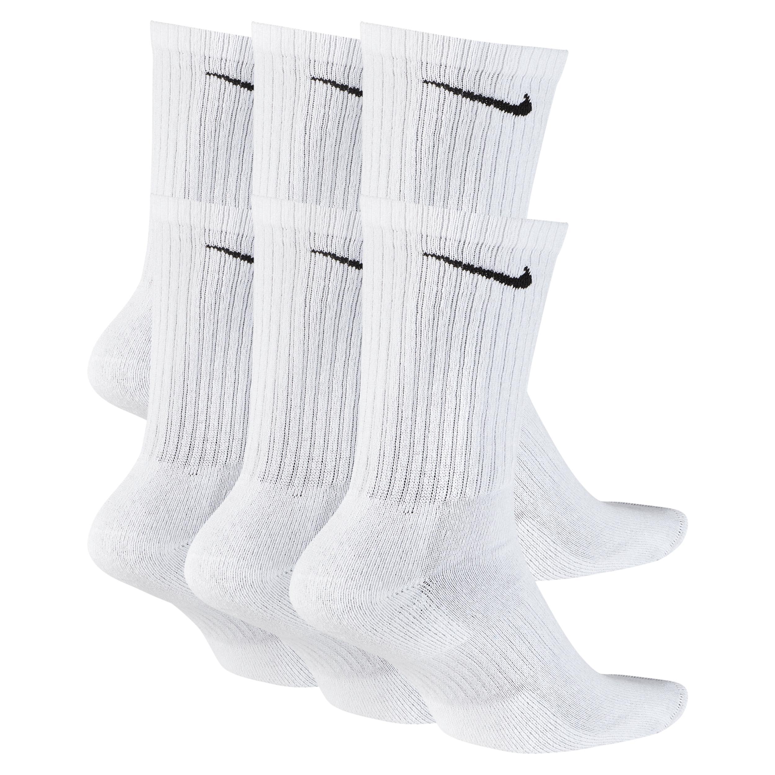 Mens Nike 6-Pack Everyday Cushioned Crew Training Socks Product Image