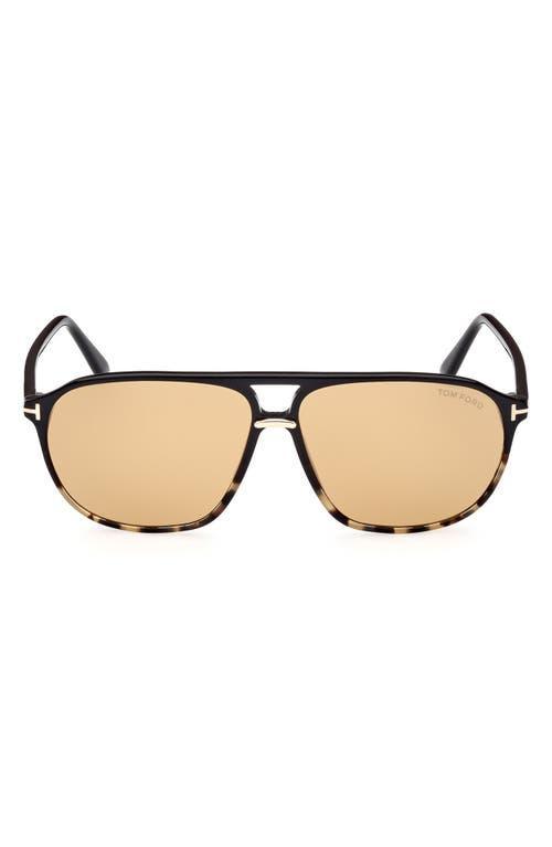 TOM FORD Bruce 61mm Navigator Sunglasses Product Image