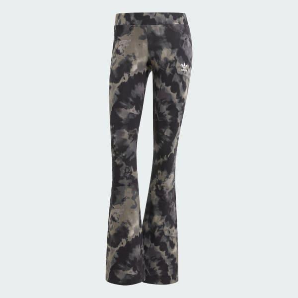 Tie-Dyed Flared Pants Product Image