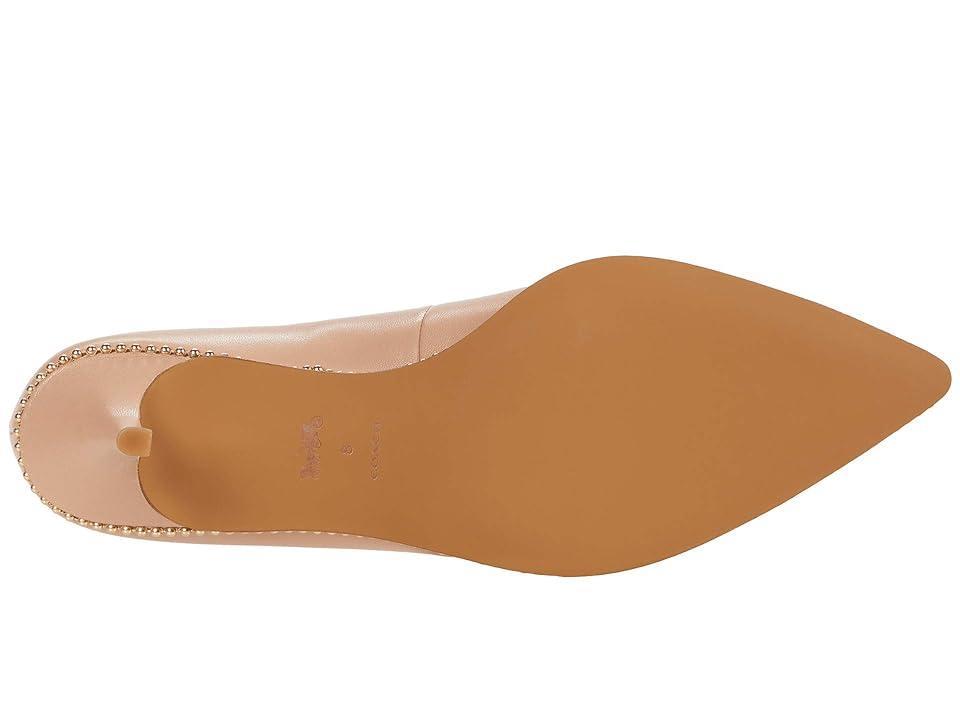 COACH Jackie Pump (Beechwood Leather) Women's Shoes Product Image