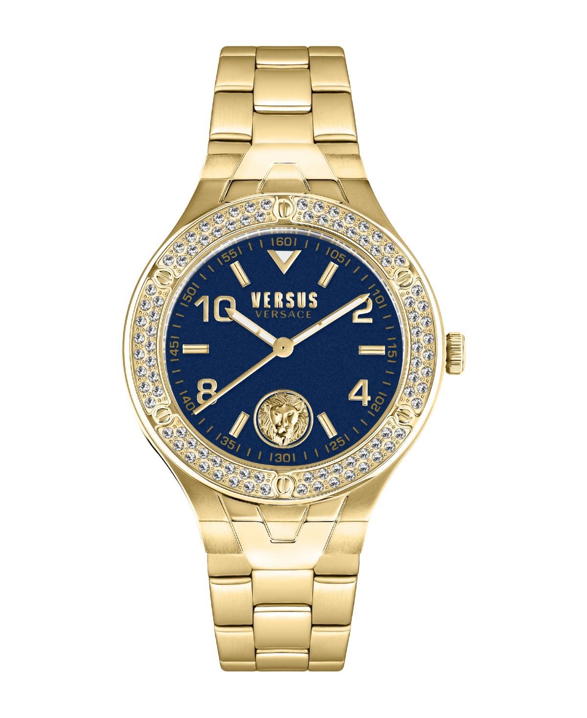 Versus Versace Womens Three-Hand Quartz Vittoria Rose Gold-Tone, Silver-Tone Stainless Steel Bracelet 38mm Product Image