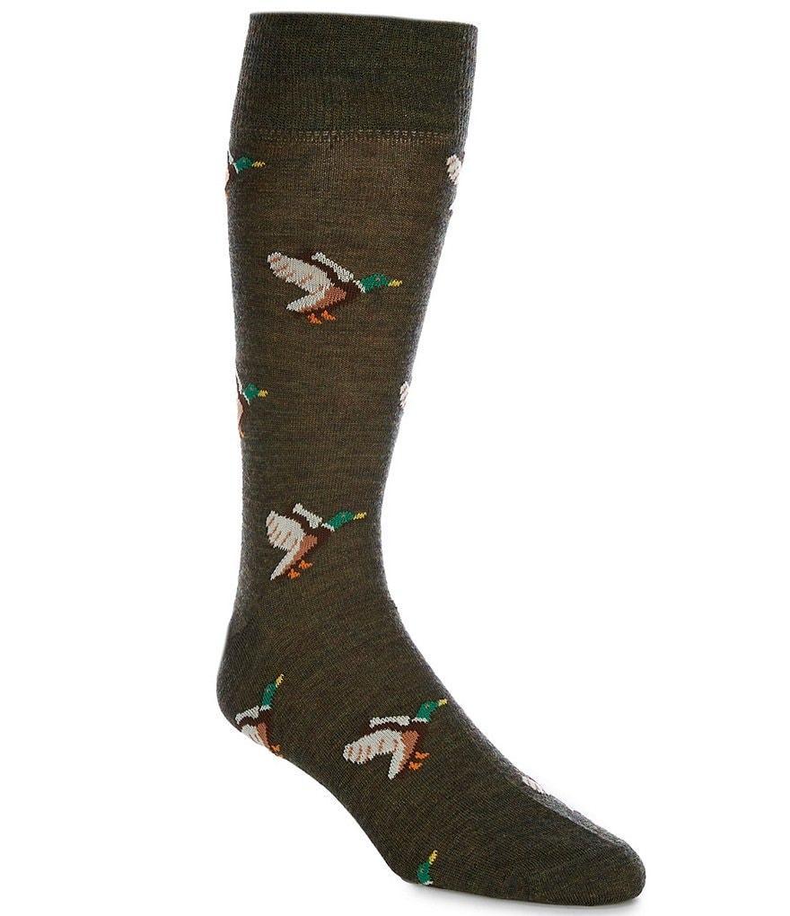 Cremieux Duck Patten Crew Dress Socks Product Image