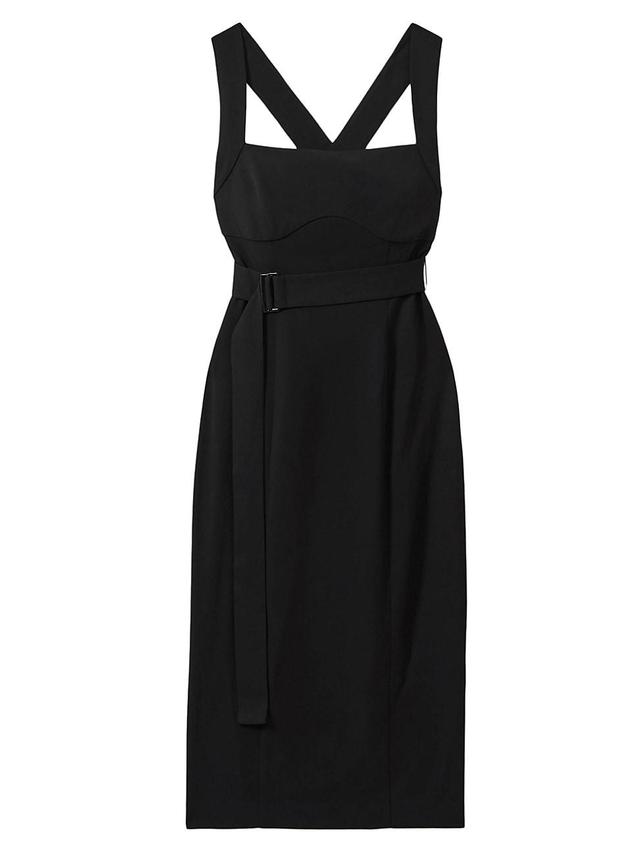 Womens Nylah Belted Strappy Midi-Dress Product Image