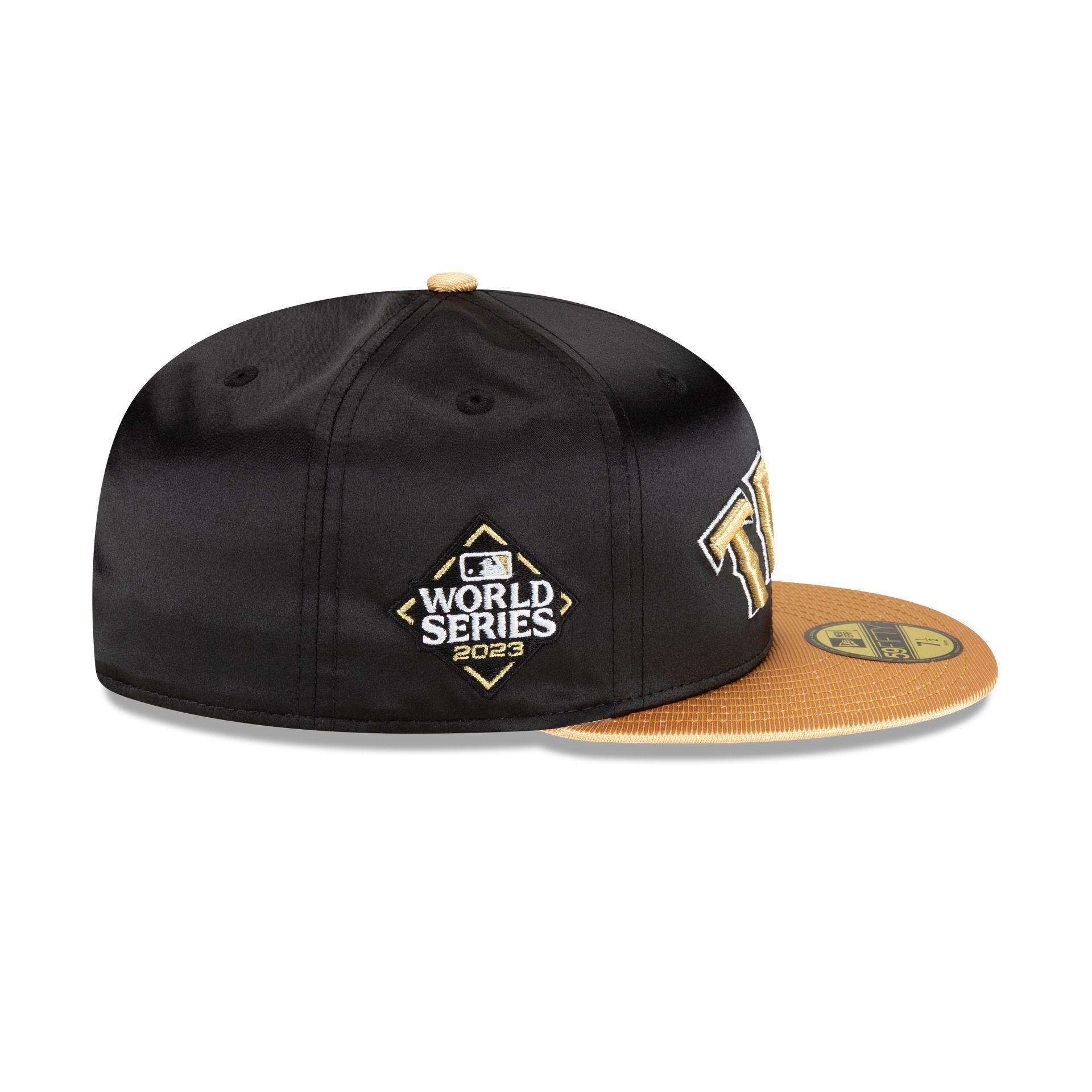 Chicago Cubs Metallic Gold 59FIFTY Fitted Hat Male Product Image