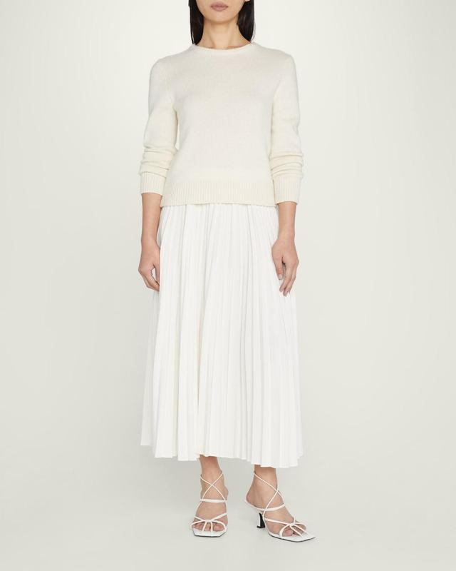 Fitted Cashmere Sweater Product Image