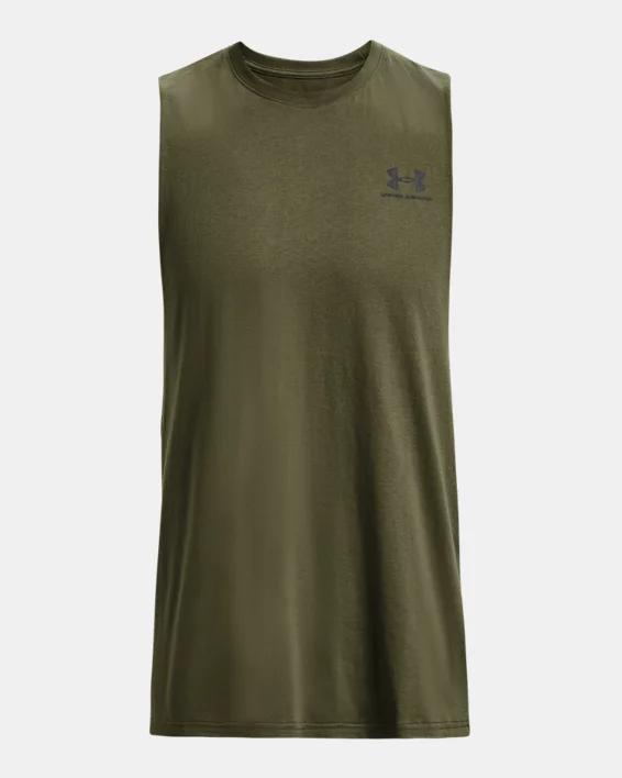 Men's UA Left Chest Cut-Off Tank Product Image