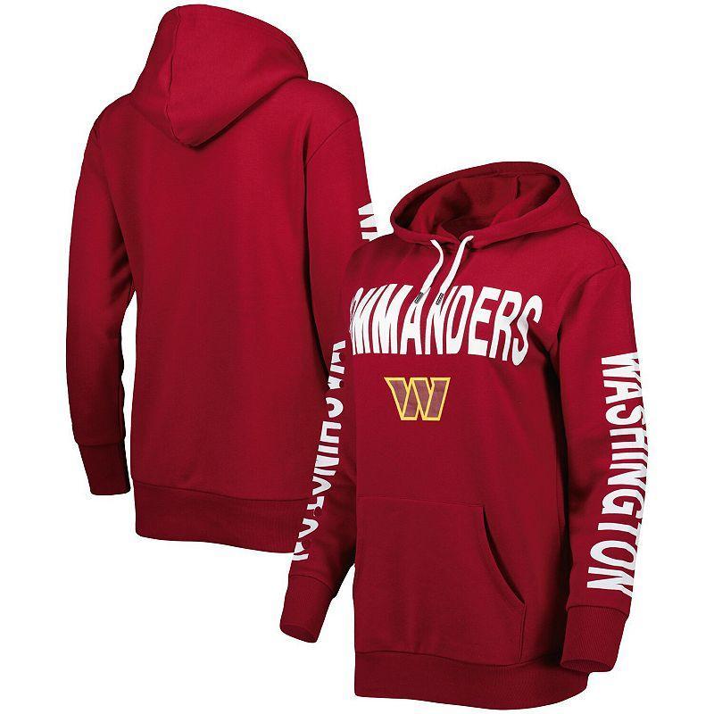 Womens G-iii 4Her by Carl Banks Burgundy Washington Commanders Extra Point Pullover Hoodie Product Image