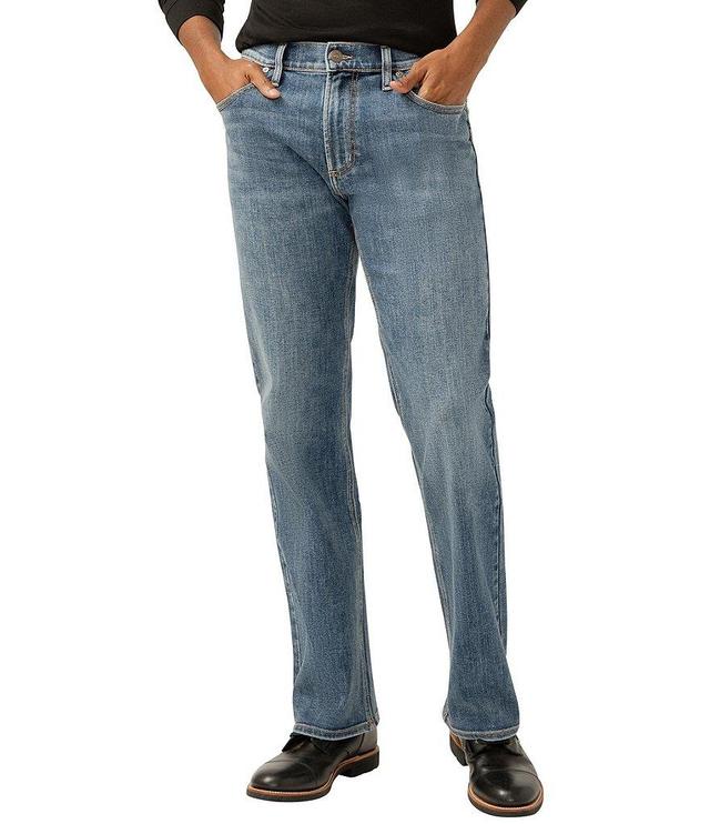 Silver Jeans Co. Zac Relaxed Fit Straight Leg Max Flex Jeans Product Image