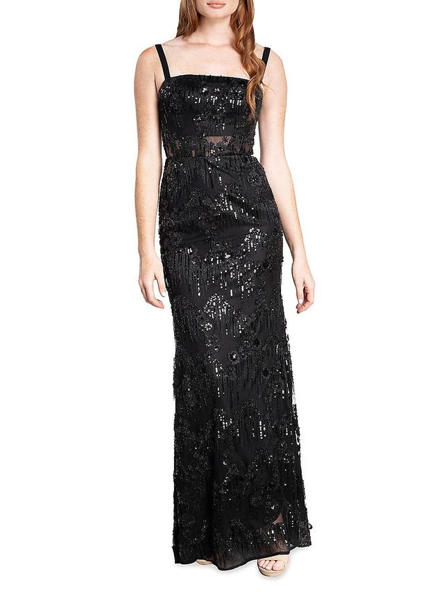 Dress the Population Aria Sequin Gown Product Image