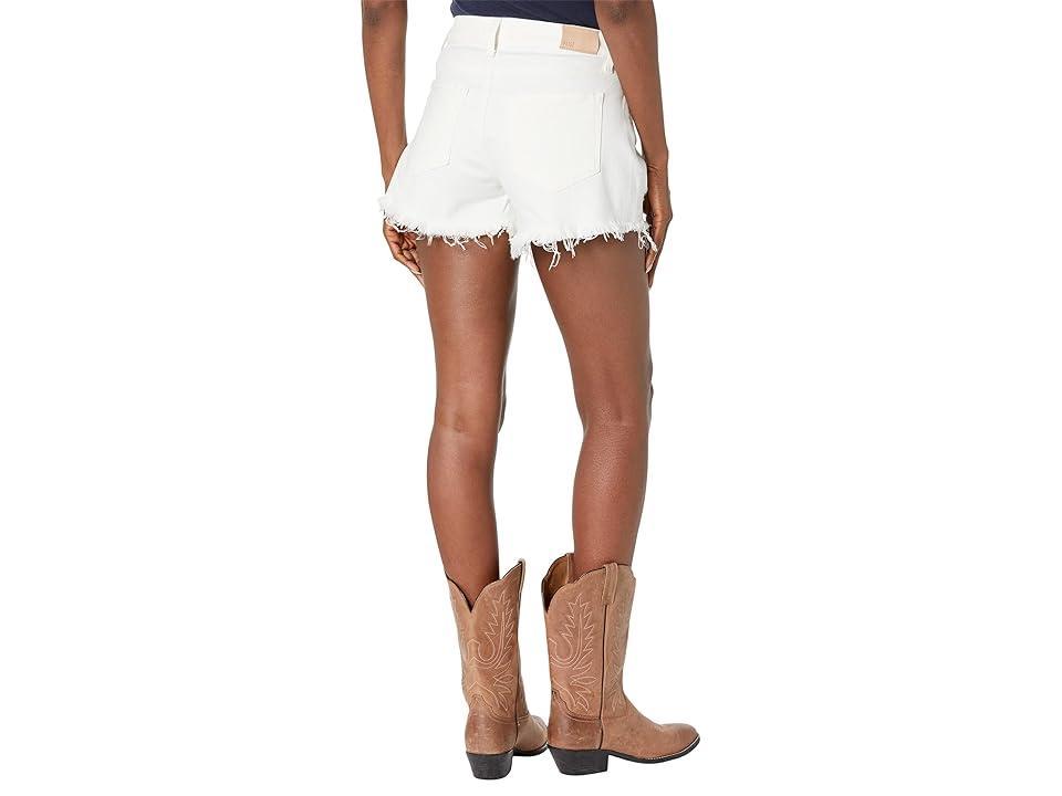 Paige Relaxed Jimmy Jimmy Shorts (Sandbar Distressed/Dune Hem) Women's Shorts Product Image