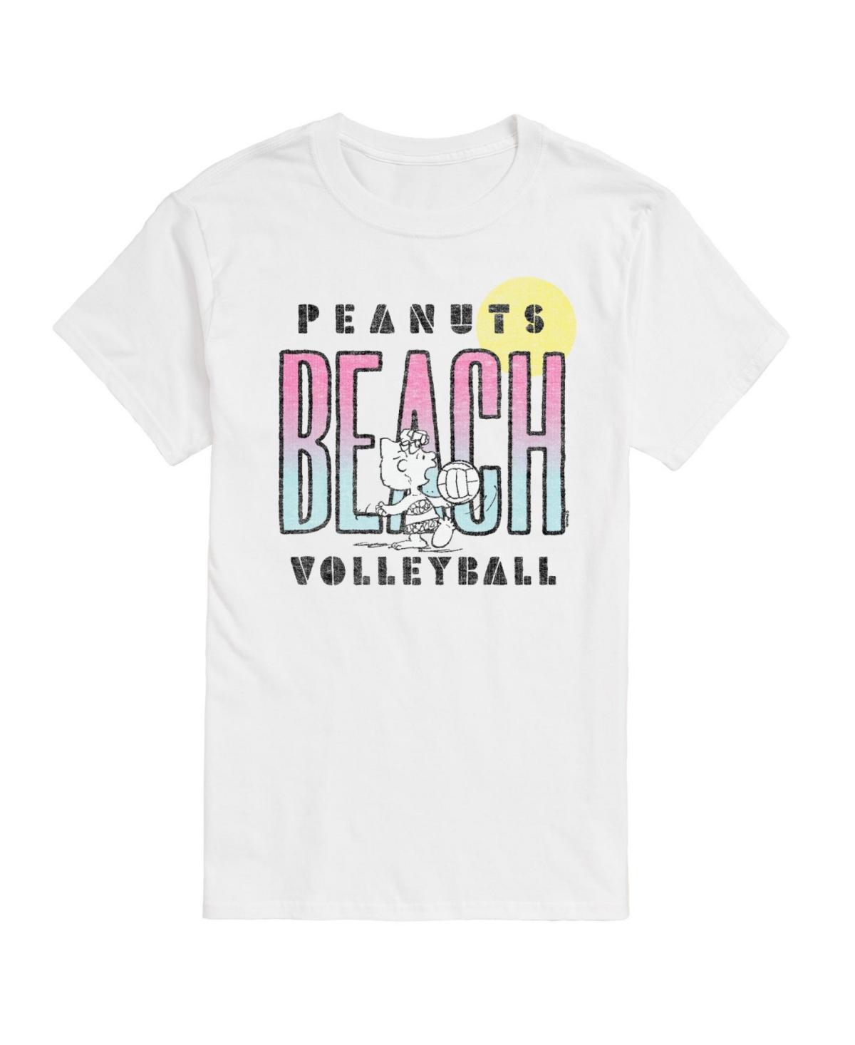 Hybrid Apparel Peanuts Beach Volleyball Mens Short Sleeve Tee Product Image