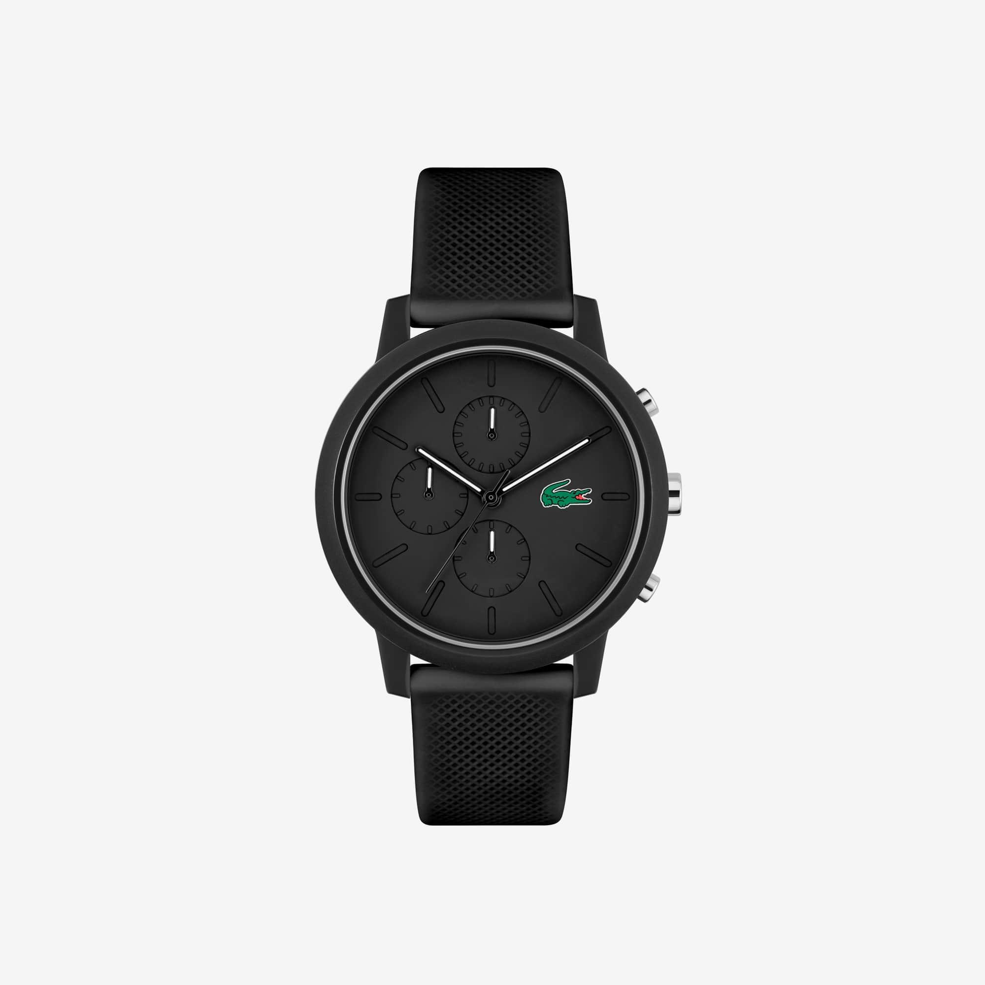 Men's Lacoste.12.12 Chrono Silicone Watch Product Image