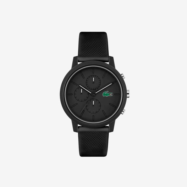 Men's Lacoste.12.12 Chrono Silicone Watch Product Image