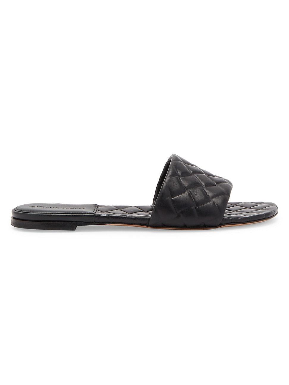 Bottega Veneta Intrecciato Embossed Slide Sandal Product Image