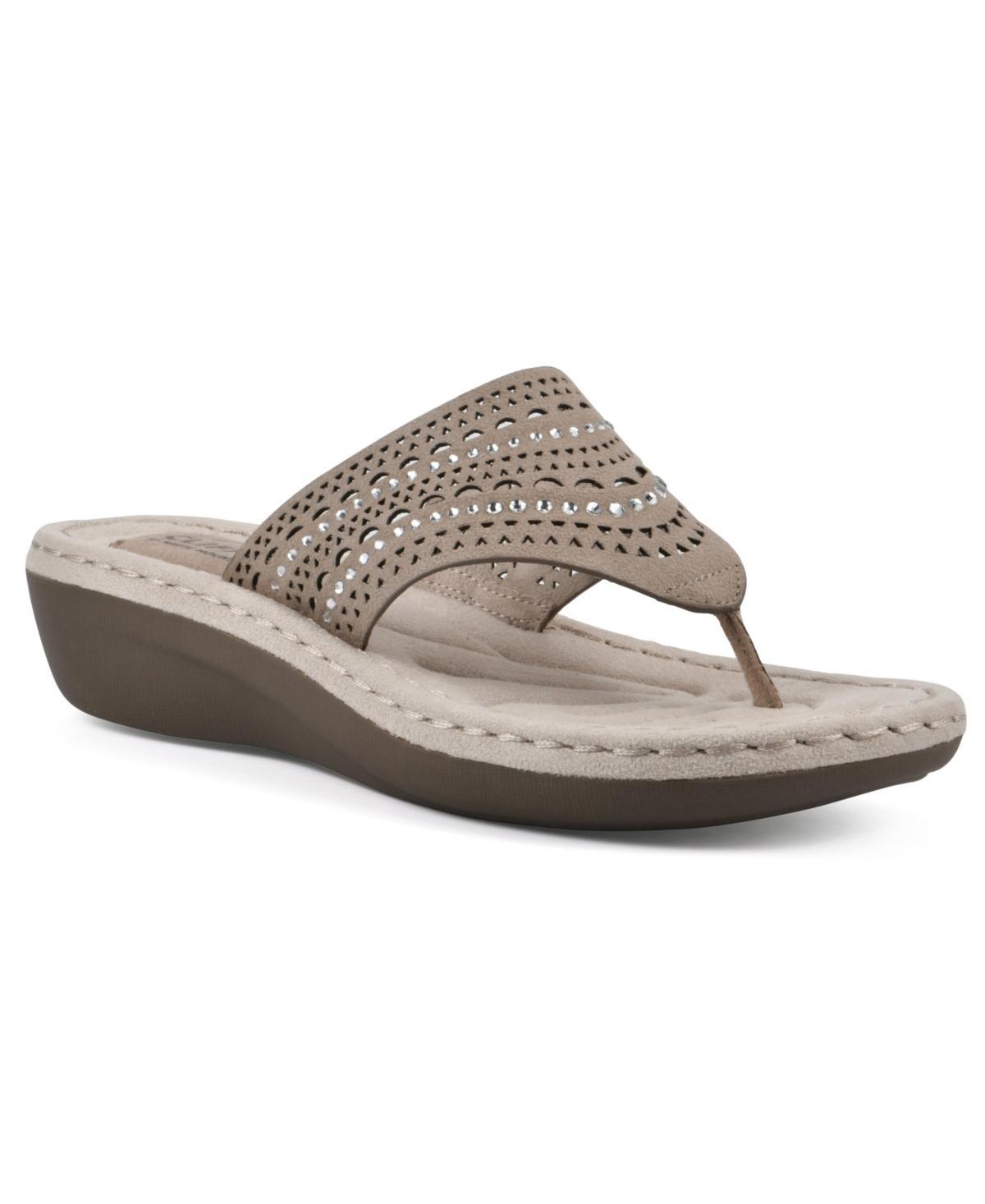 Cliffs Mountain Comate Womens Thong Sandals Product Image