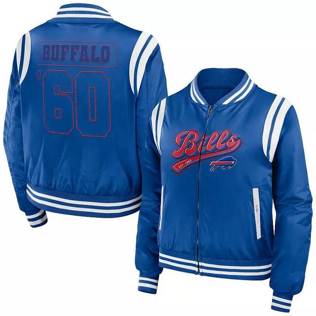 Womens WEAR by Erin Andrews Georgia Bulldogs Football Bomber Full-Zip Jacket Product Image