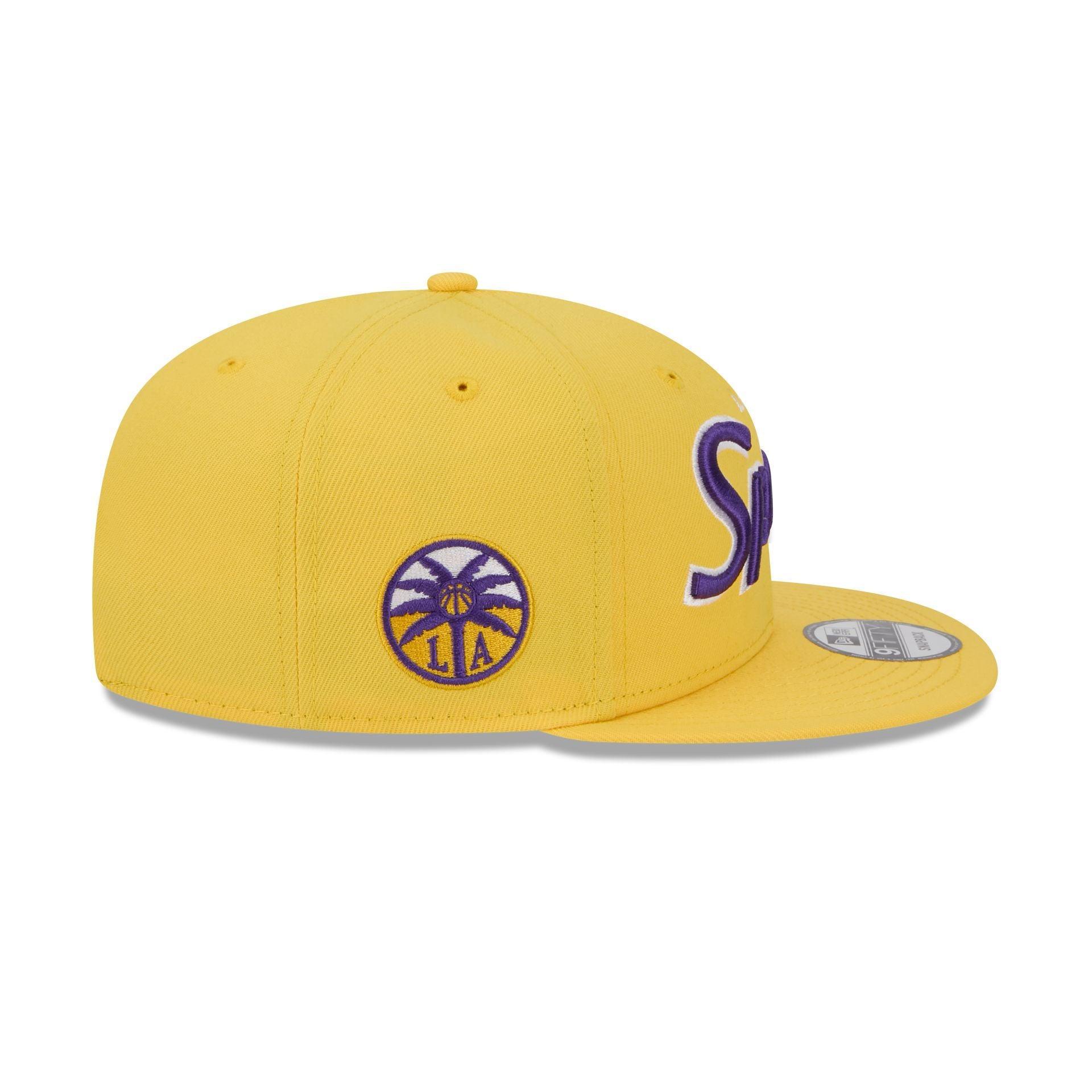 Los Angeles Sparks Script 9FIFTY Snapback Hat Male Product Image