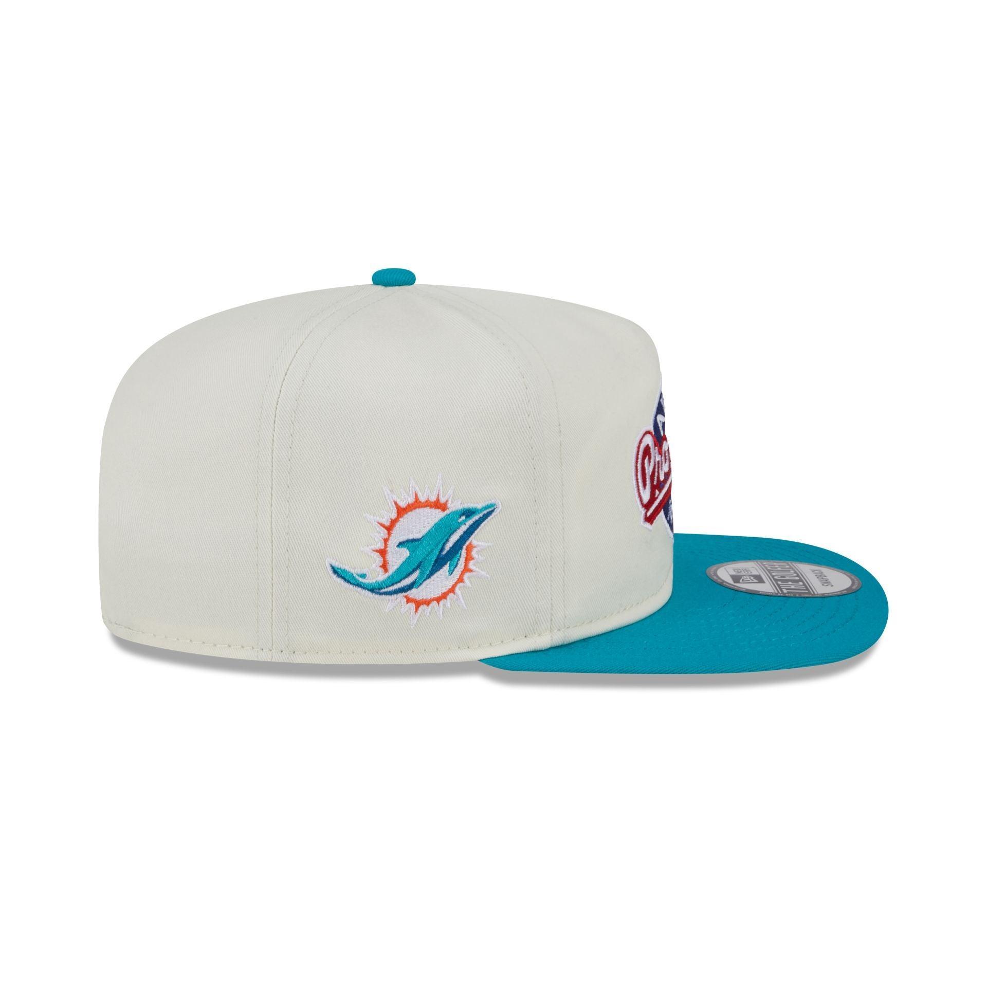 Miami Dolphins Pro Bowl Patch Golfer Hat Male Product Image