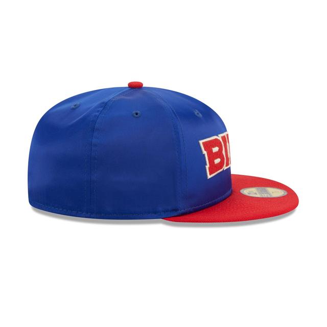 Buffalo Bills Satin 59FIFTY Fitted Hat Male Product Image