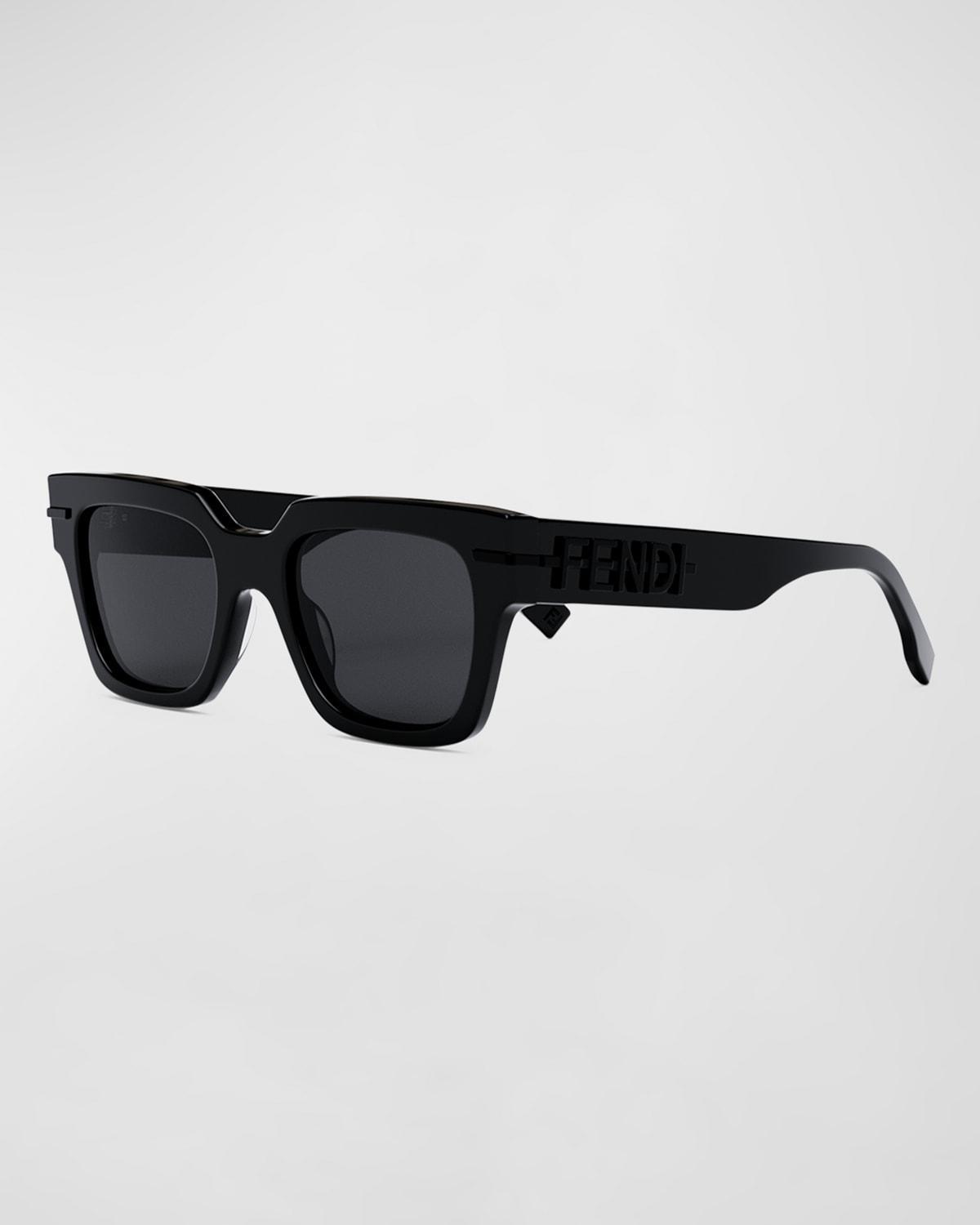 FENDI Unisex Fendigraphy 51mm Geometric Sunglasses Product Image