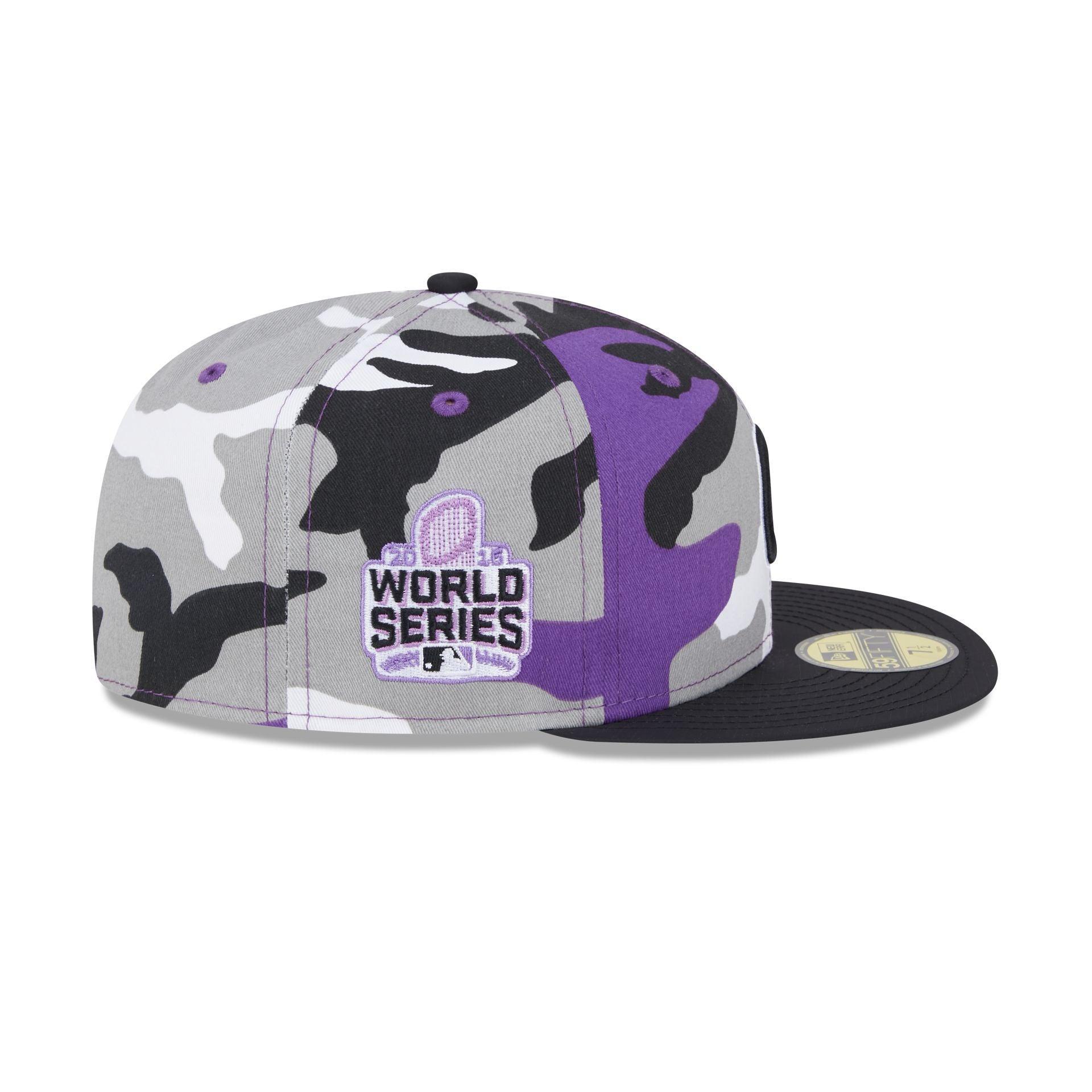 Just Caps Color Camo Chicago Cubs 59FIFTY Fitted Hat Male Product Image