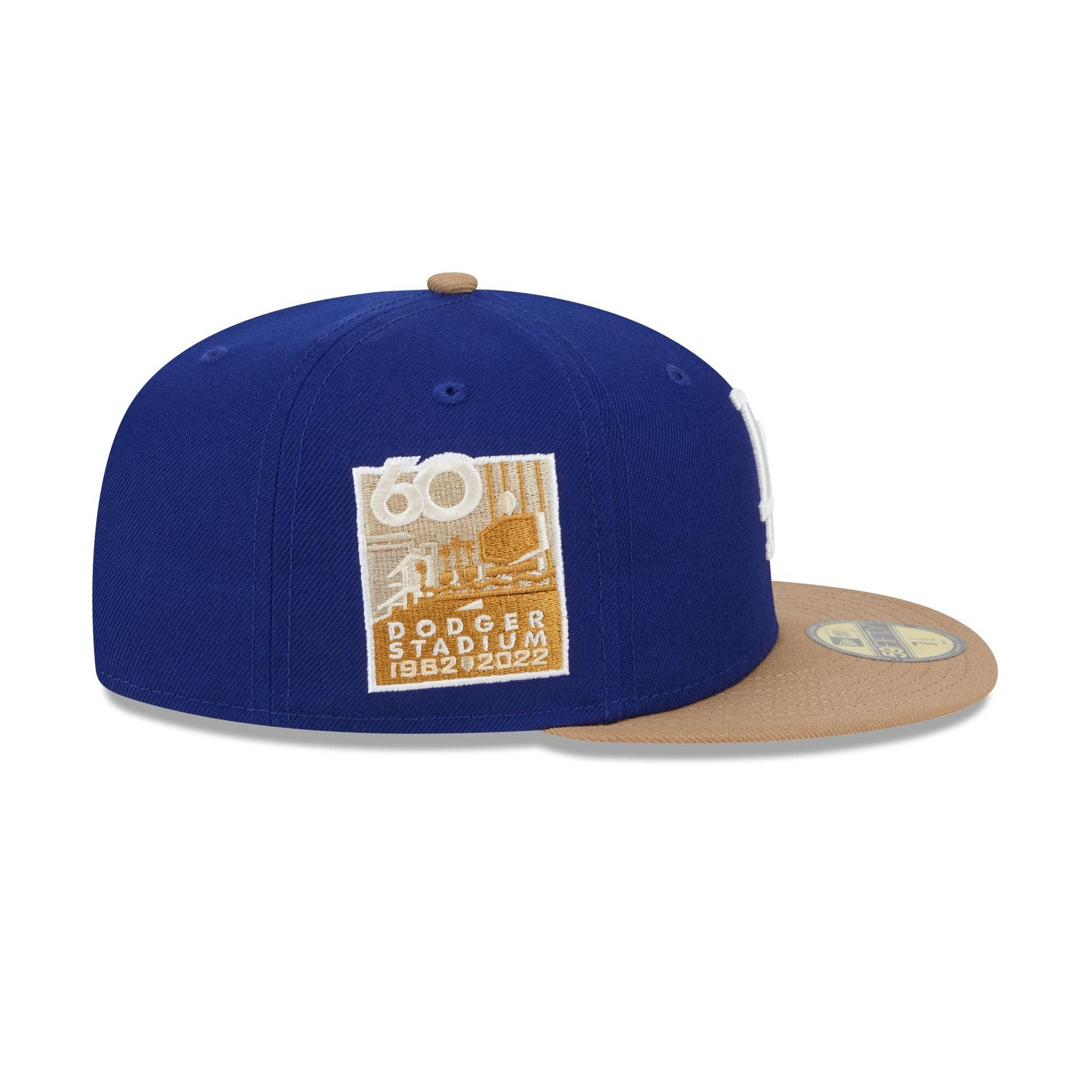 Los Angeles Dodgers Western Khaki 59FIFTY Fitted Hat Male Product Image