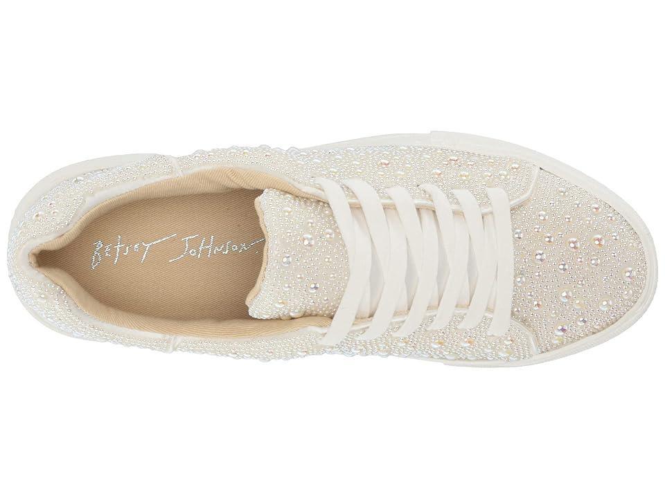 Betsey Johnson Sidny Crystal Pav Platform Sneaker Product Image