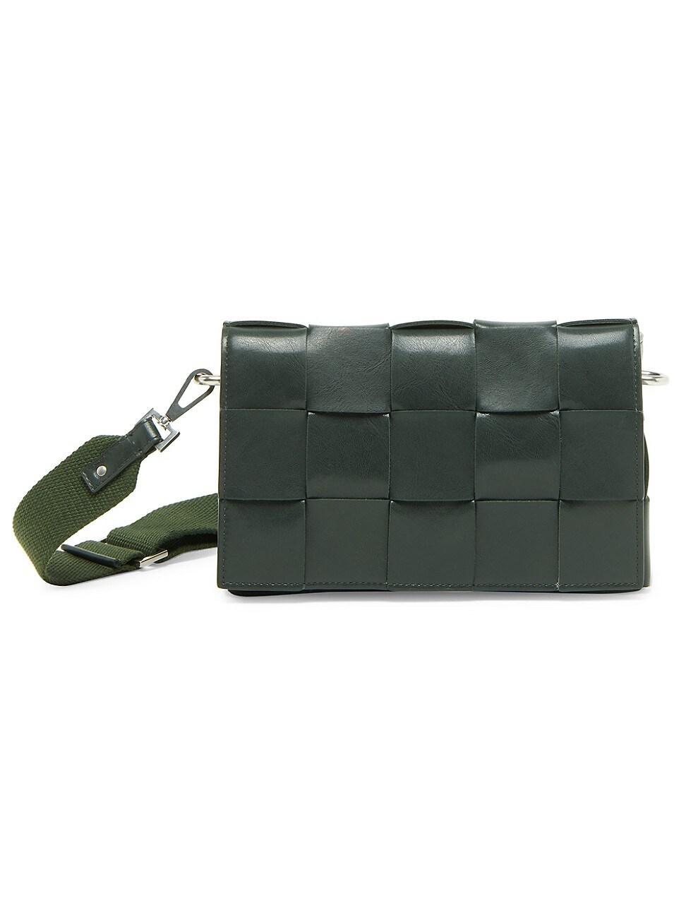 Bottega Veneta Cassette On Strap Bag in Green Product Image