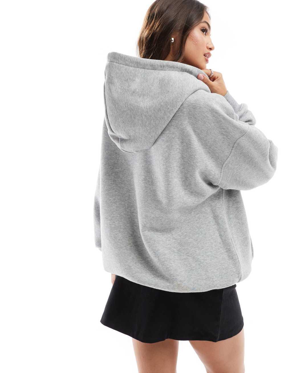 Cotton On classic hoodie in gray heather Product Image