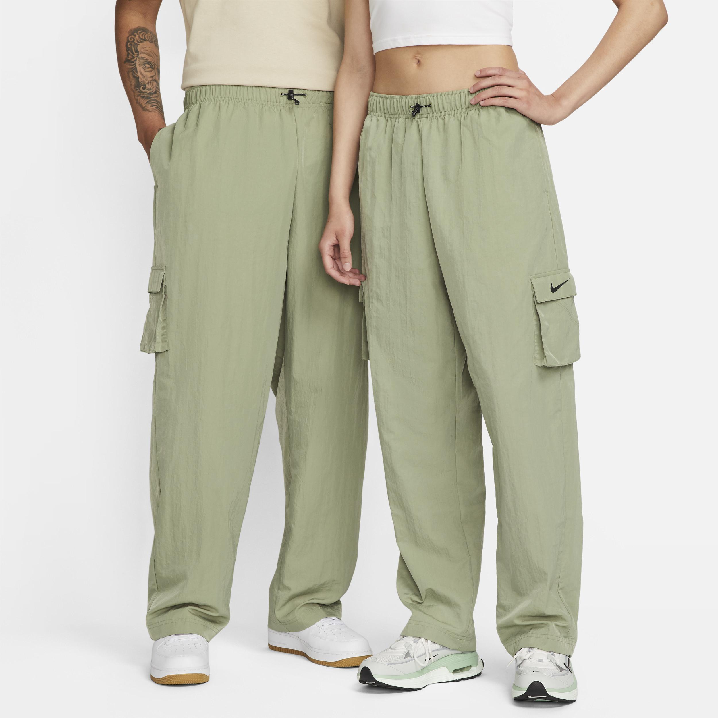 Womens Nike Sportswear Essential High-Rise Woven Cargo Pants Product Image