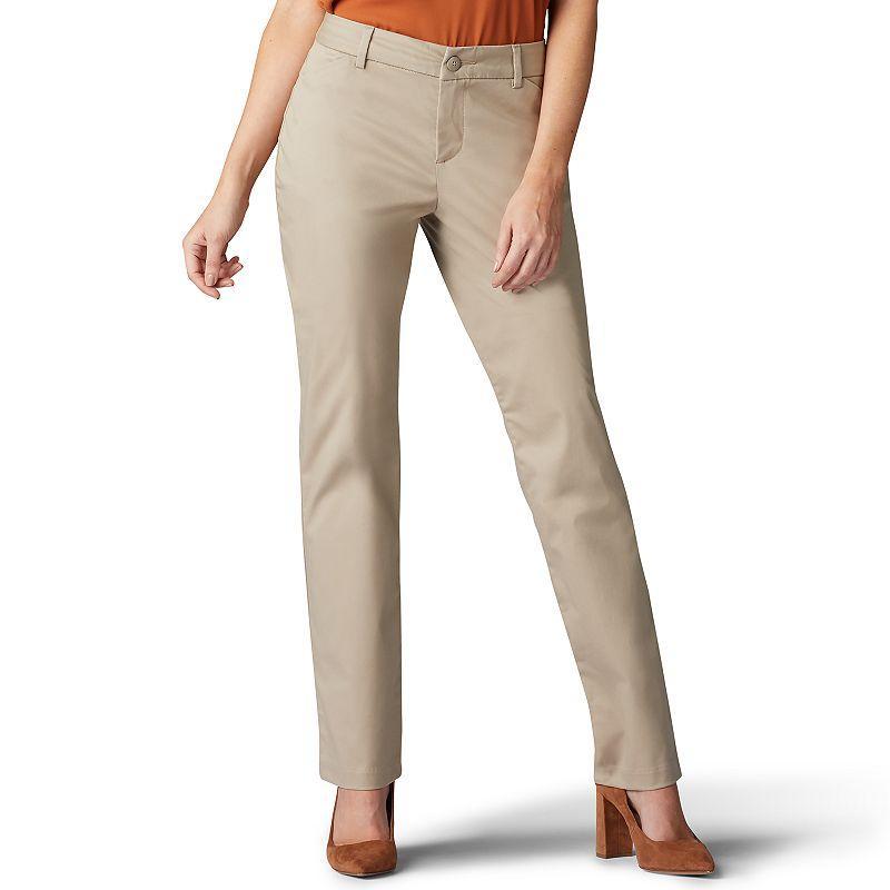 Lee® Womens Wrinkle Free Relaxed Pant Product Image