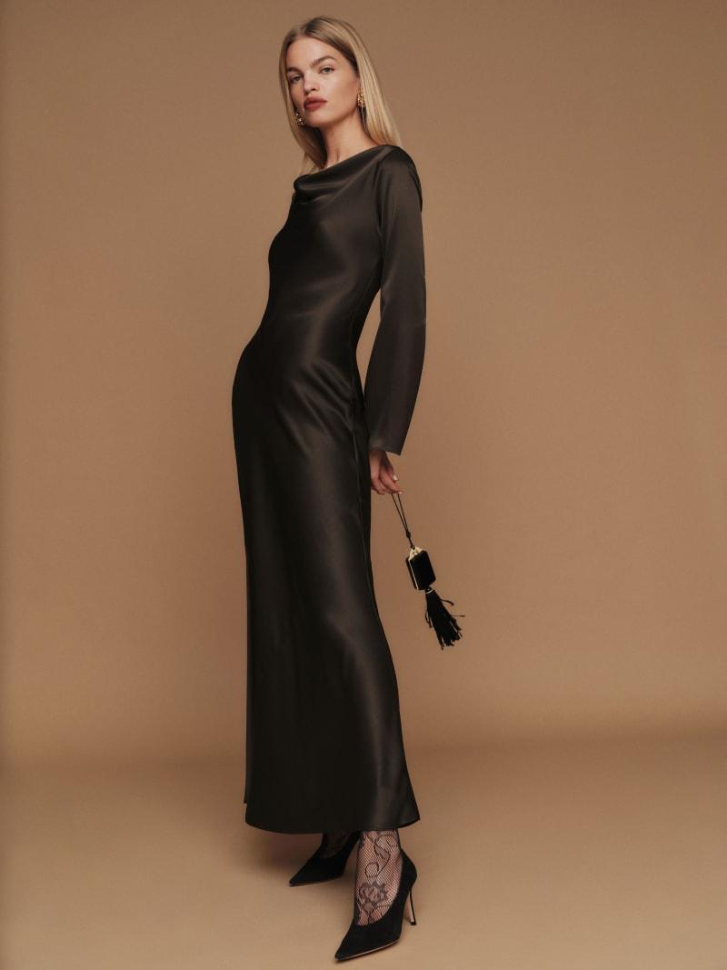 Ciana Satin Dress Product Image