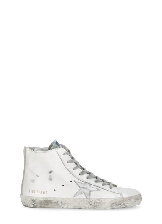 Francy Leather Sneakers In White Product Image