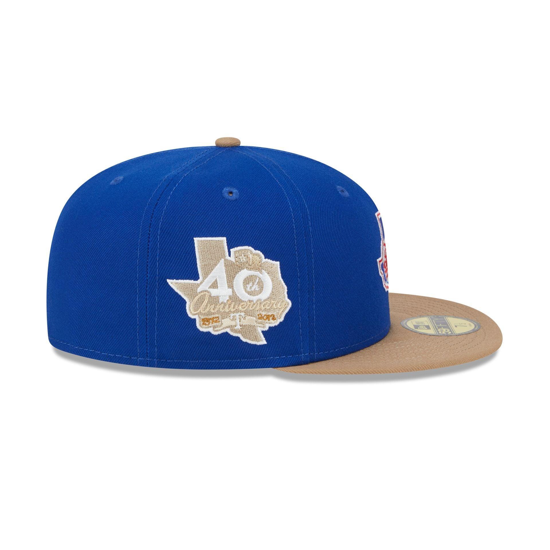 Texas Rangers Western Khaki 59FIFTY Fitted Hat Male Product Image