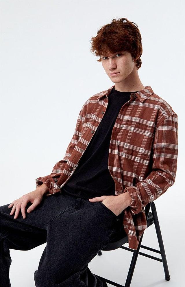 Men's Classic Plaid Shirt - Product Image