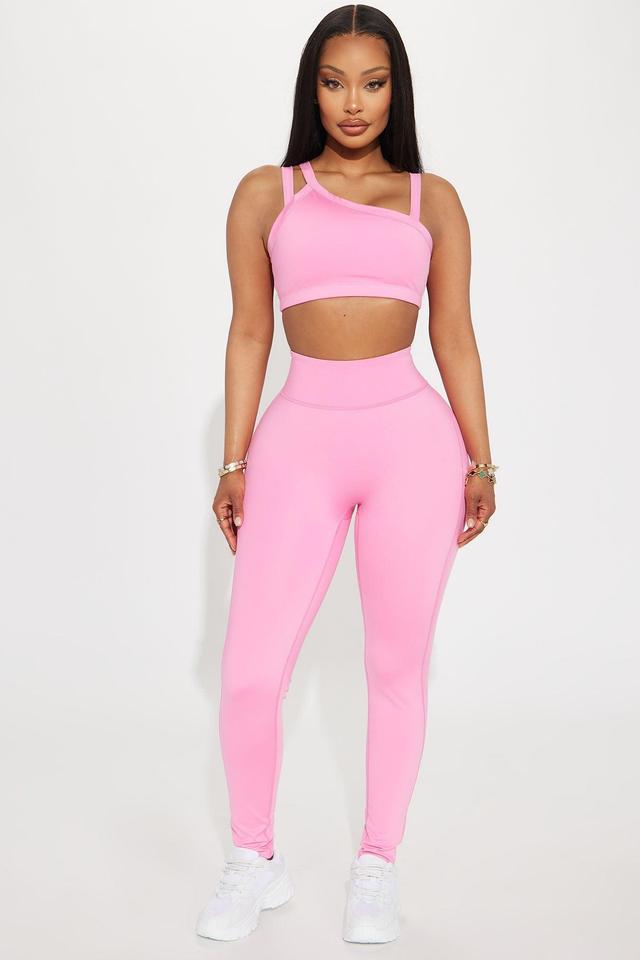 Claudia Elevate Active Legging - Bubblegum Pink Product Image