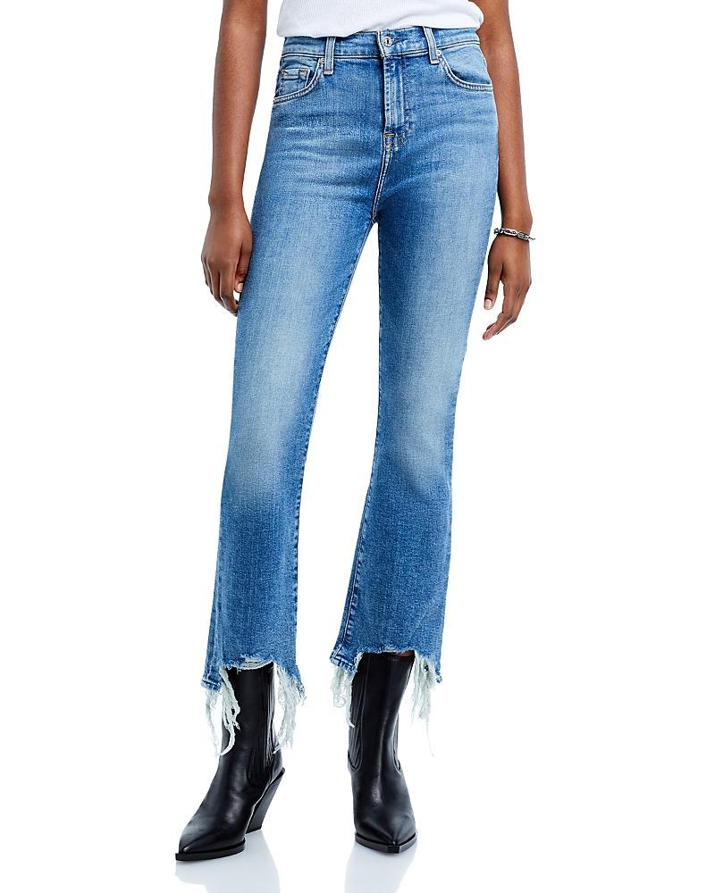 7 For All Mankind High Waist Slim Kick in Sloane Vintage 3 (Sloane Vintage 3) Women's Jeans Product Image