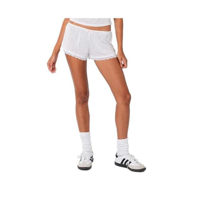 Womens Carla Low Rise Micro Shorts Product Image