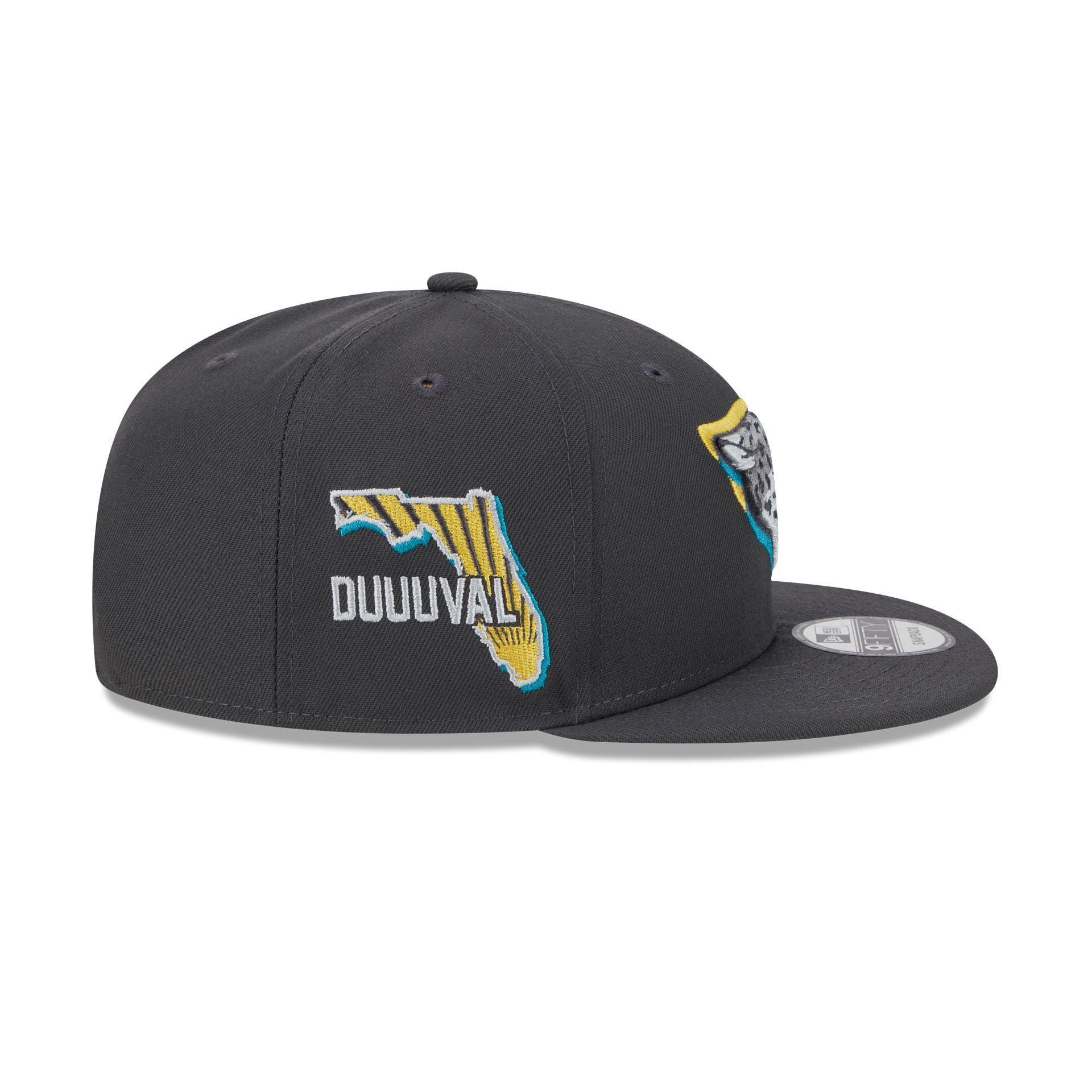 Jacksonville Jaguars 2024 Draft 9FIFTY Snapback Hat Male Product Image